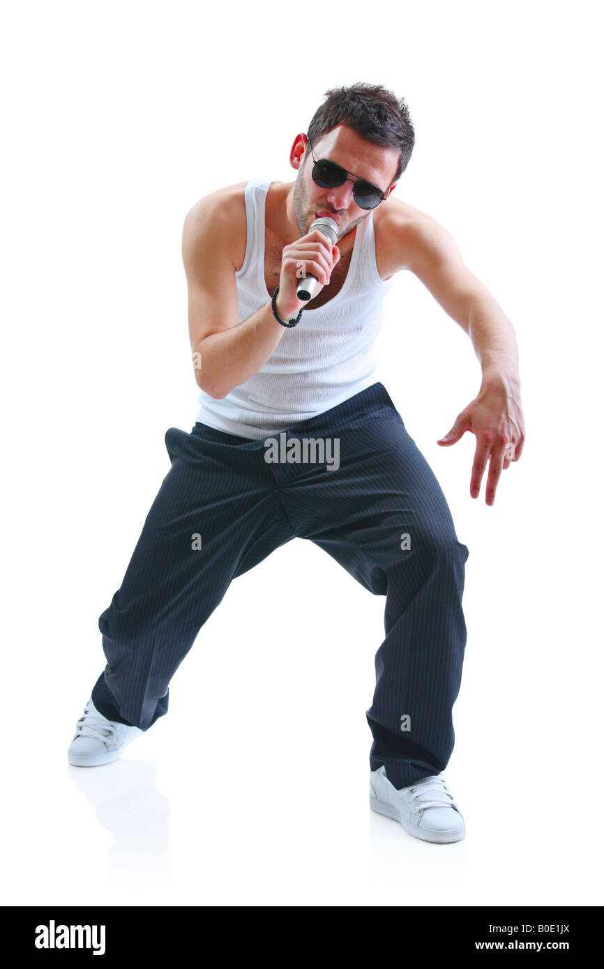 Hip-Hop-Künstler Stockfoto