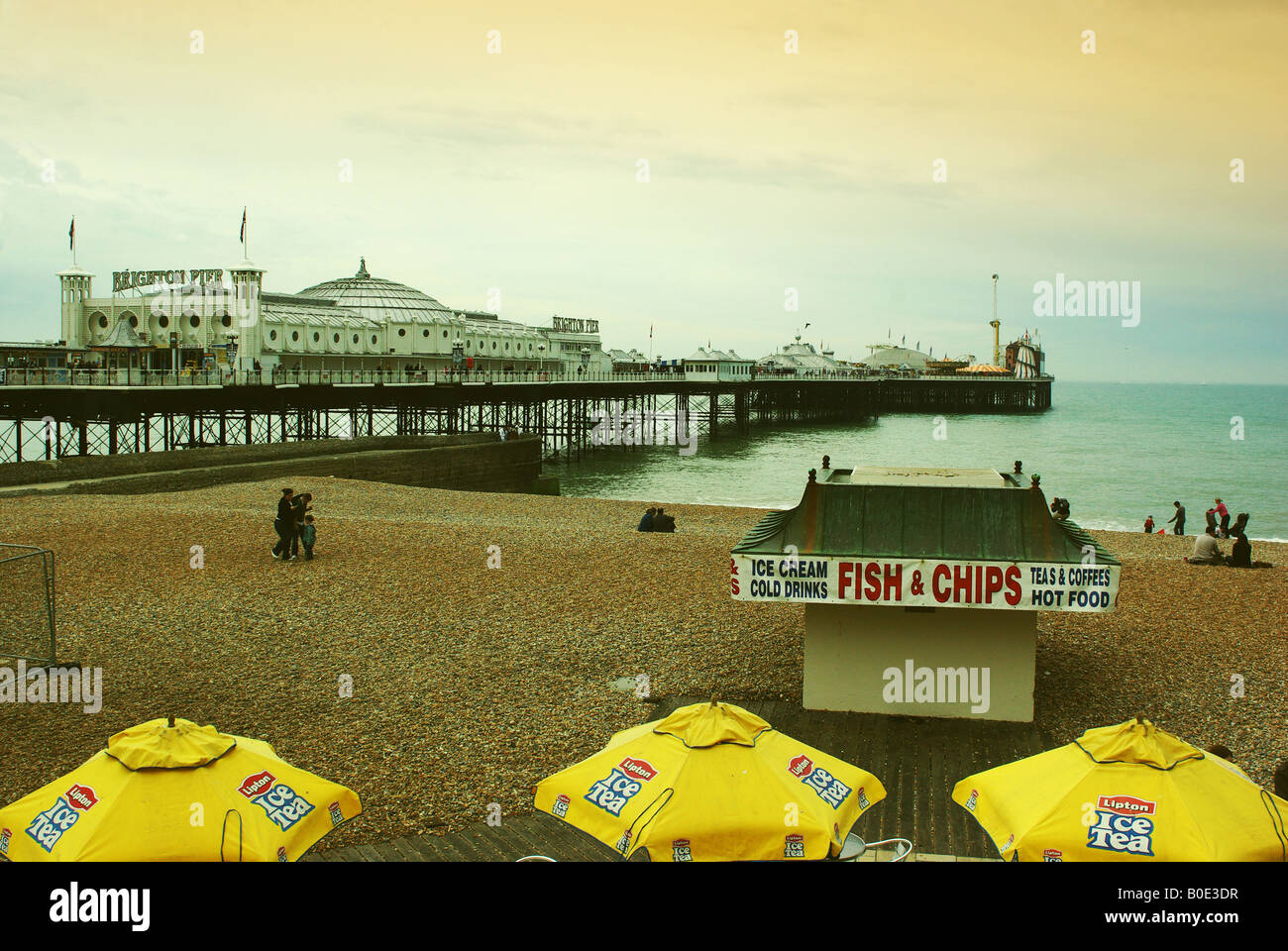 Brighton Marine Palace Pier UK Stockfoto