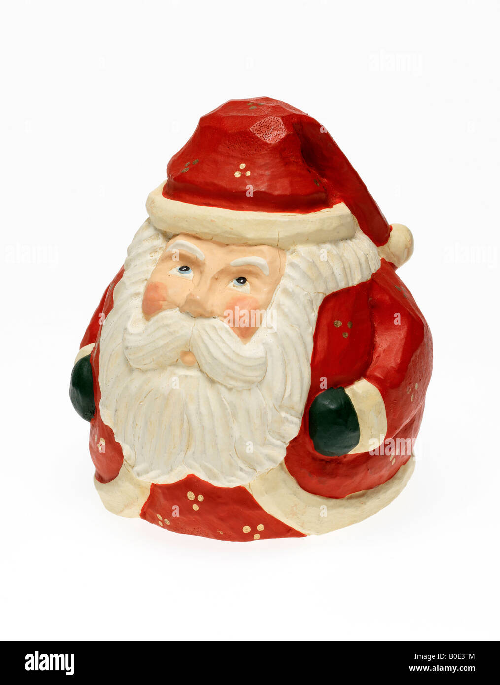 Weihnachten Weihnachtsmann Figur Stockfoto