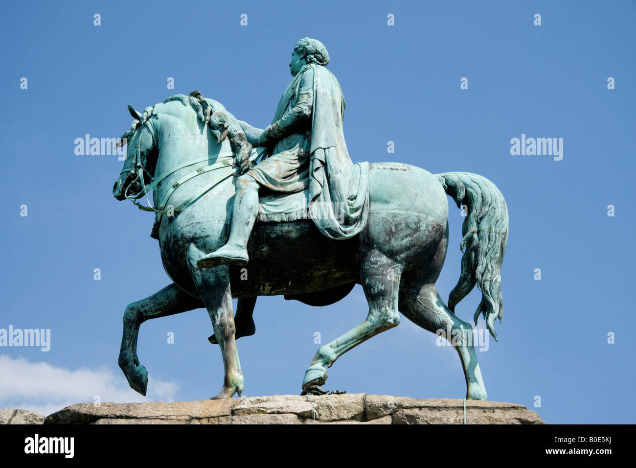 Die Kupfer Pferd, Windsor Great Park, England, UK Stockfoto