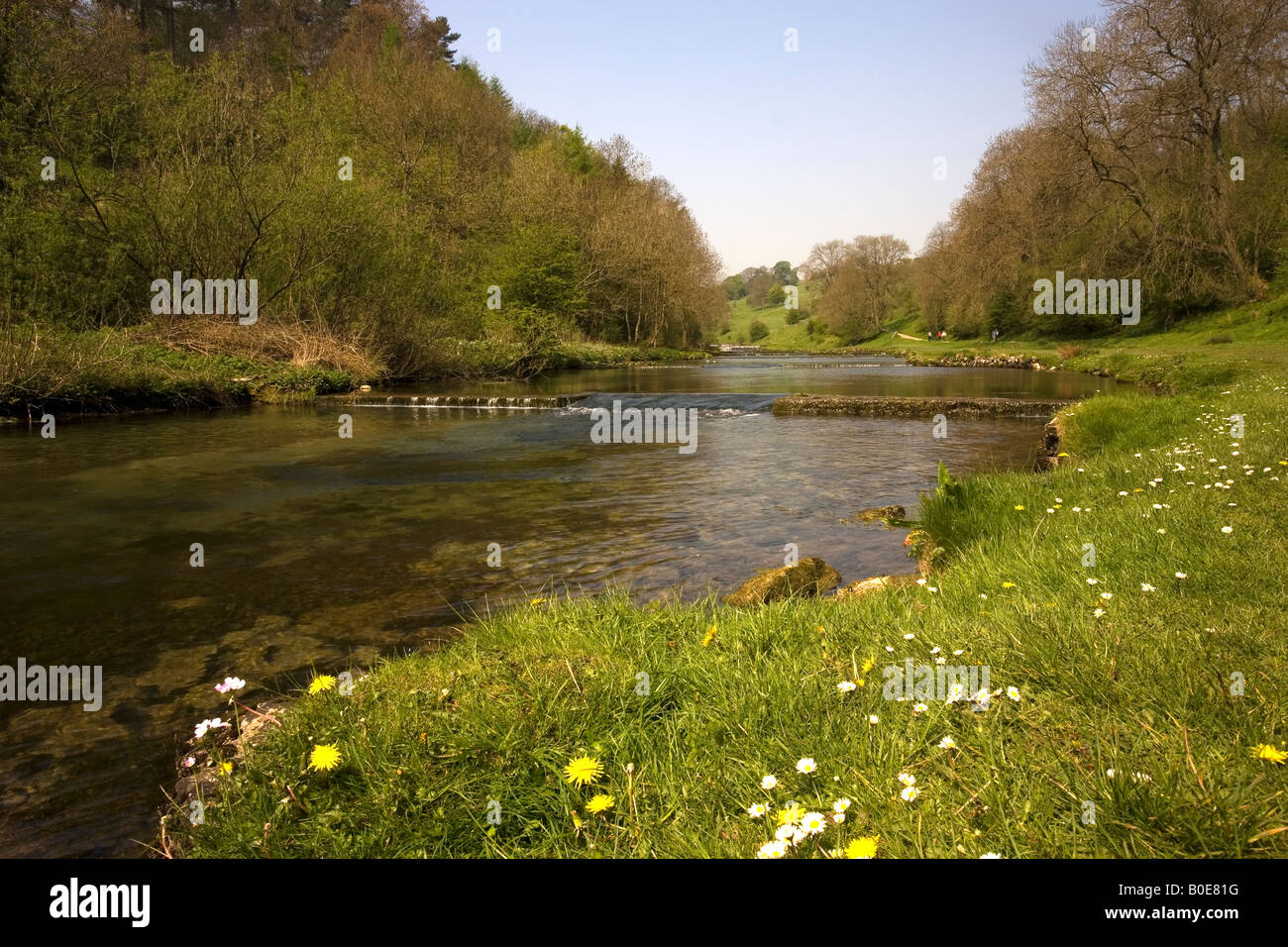 Lathkill Dale, Derbyshire, England Stockfoto