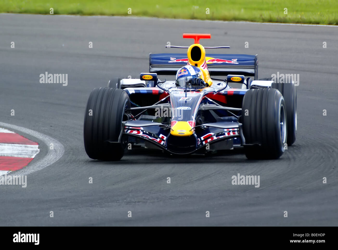 Red Bull Formel 1 Auto - David Coulthard Stockfoto