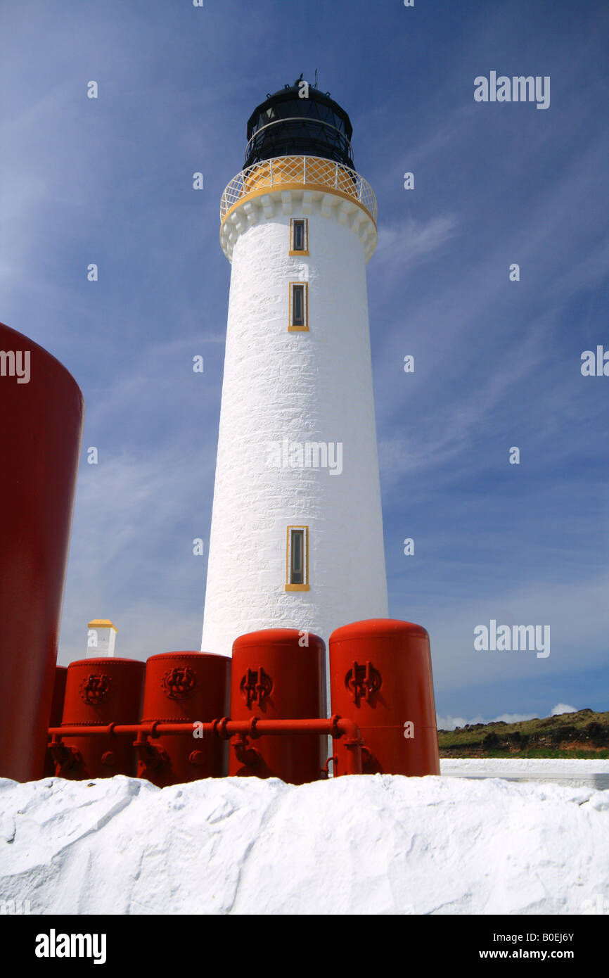 Mull of Galloway Leuchtturm, Dumfries and Galloway, Schottland Stockfoto