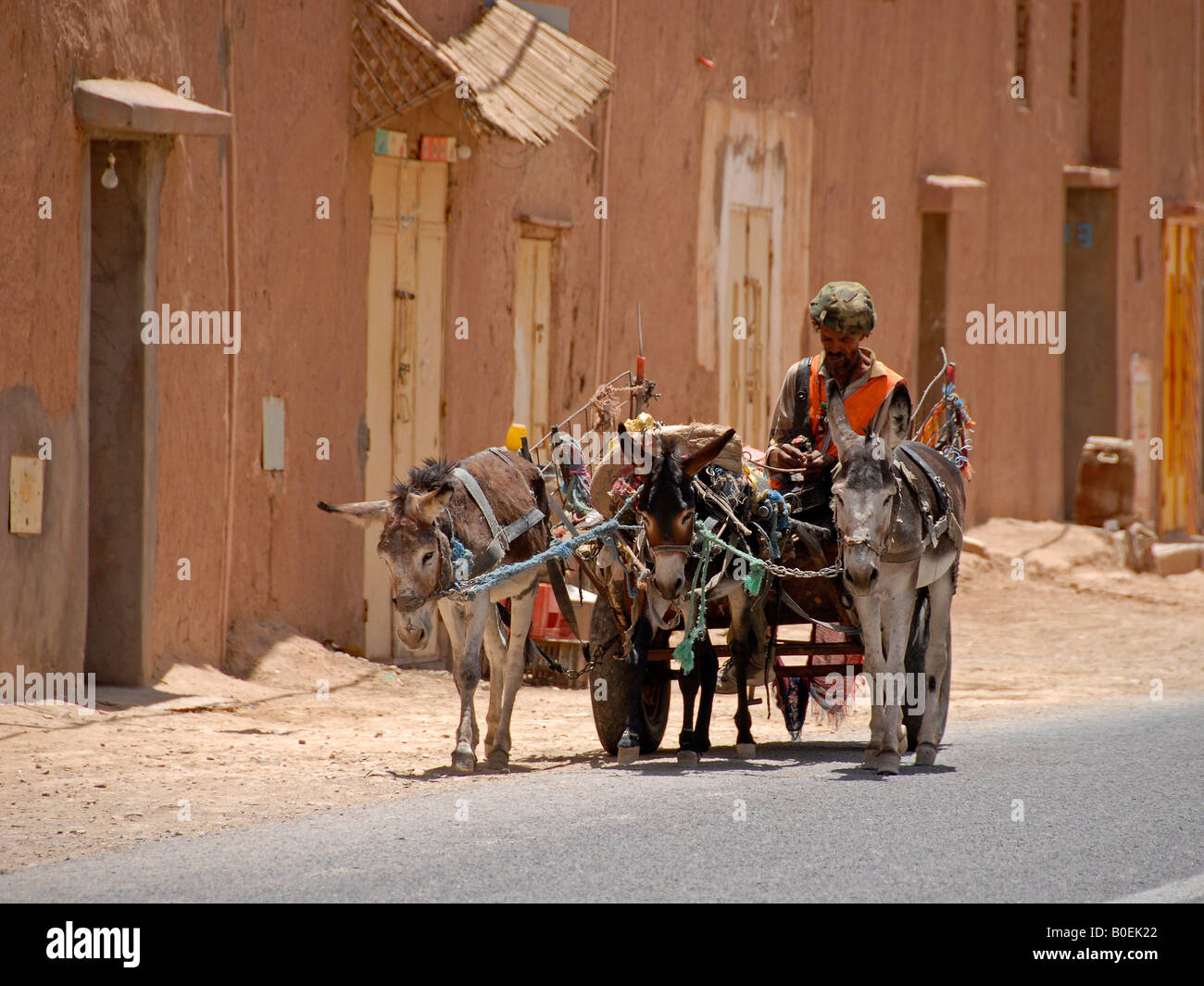 Streetlife in Marokko (1) Stockfoto