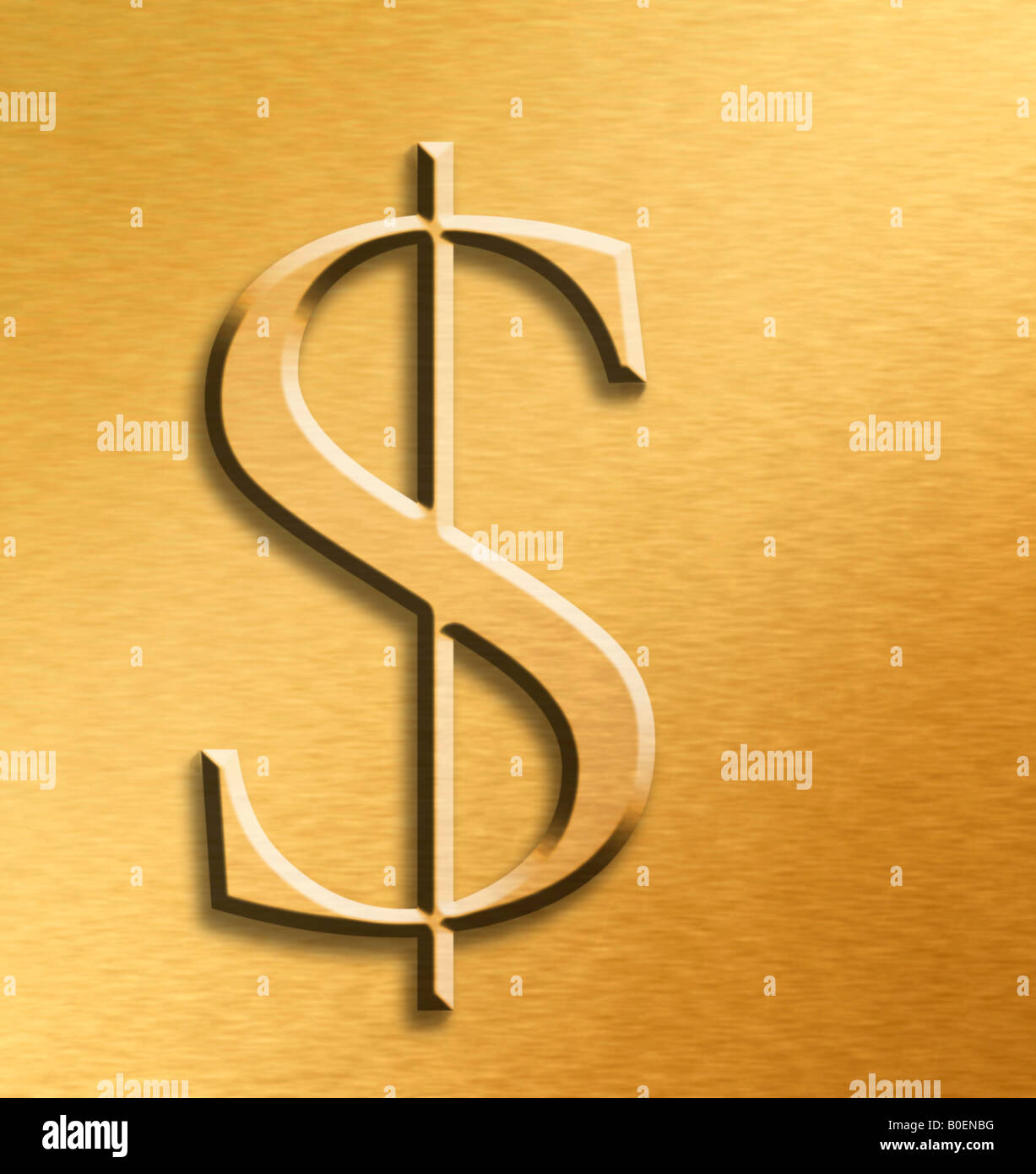 U S mexikanischen kanadischer Dollar-symbol Stockfoto