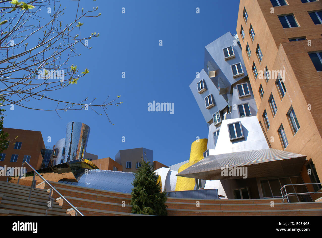 Stata Center, MIT, Massachusetts Institute of Technology Stockfoto