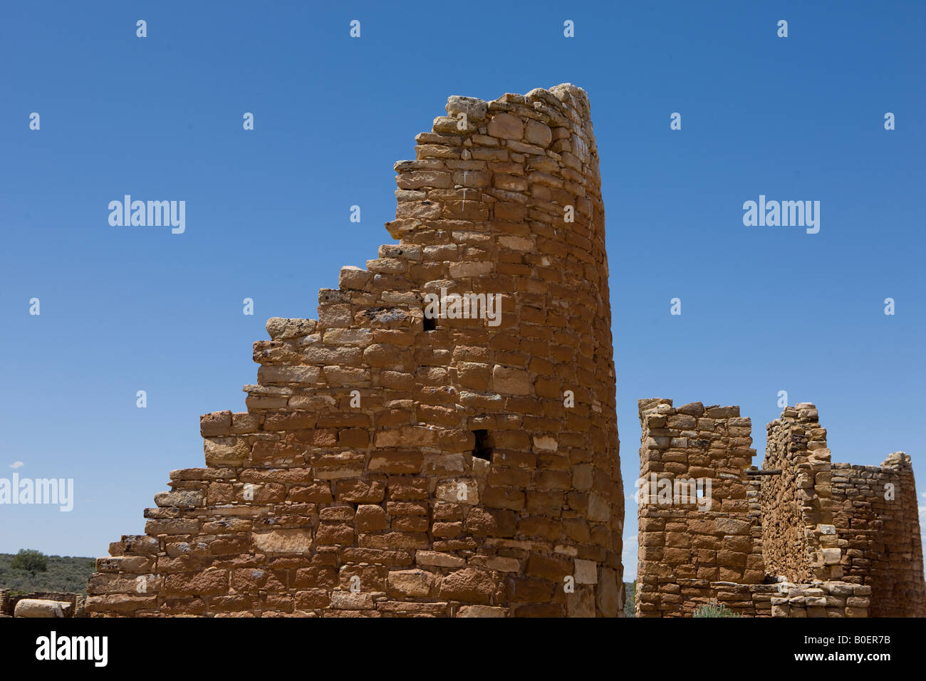 Hovenweep Burgruine Hovenweep National Monument Colorado und Utah - Website schützt 6 prähistorischen Puebloan Zeitalter Dörfer. Stockfoto