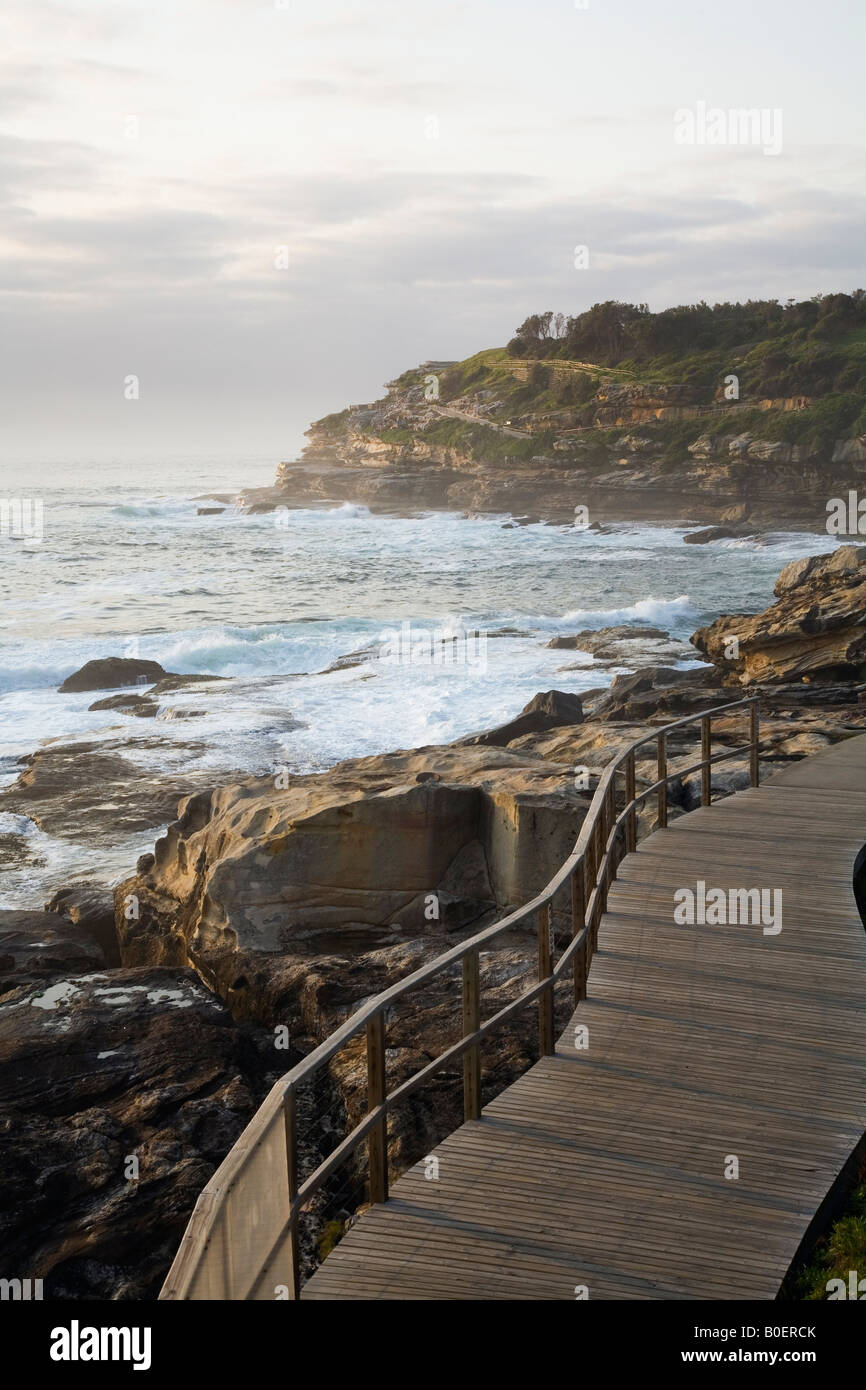 Spaziergang entlang der Küste - Sydney, New South Wales, Australien Stockfoto