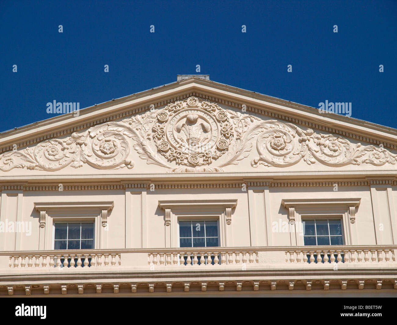 Detail des Carlton House Terrace Mall London England Stockfoto