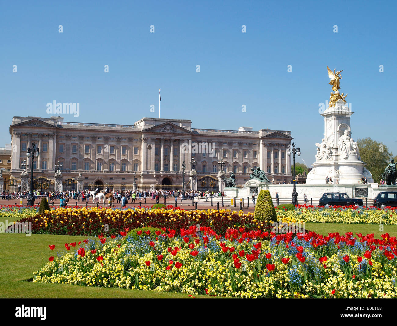Buckingham Palace London England Stockfoto
