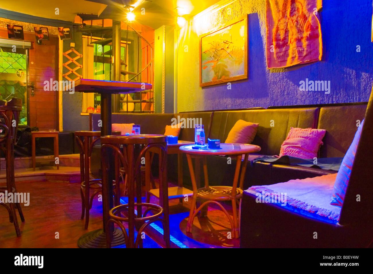 Bar in der Altstadt von Split Kroatien Europa Stockfoto