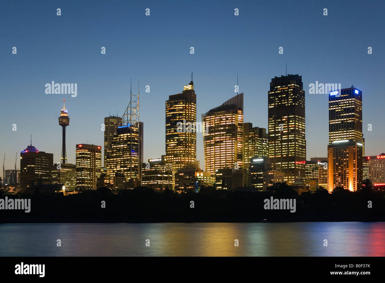 City Skyline - Sydney, New South Wales, Australien Stockfoto