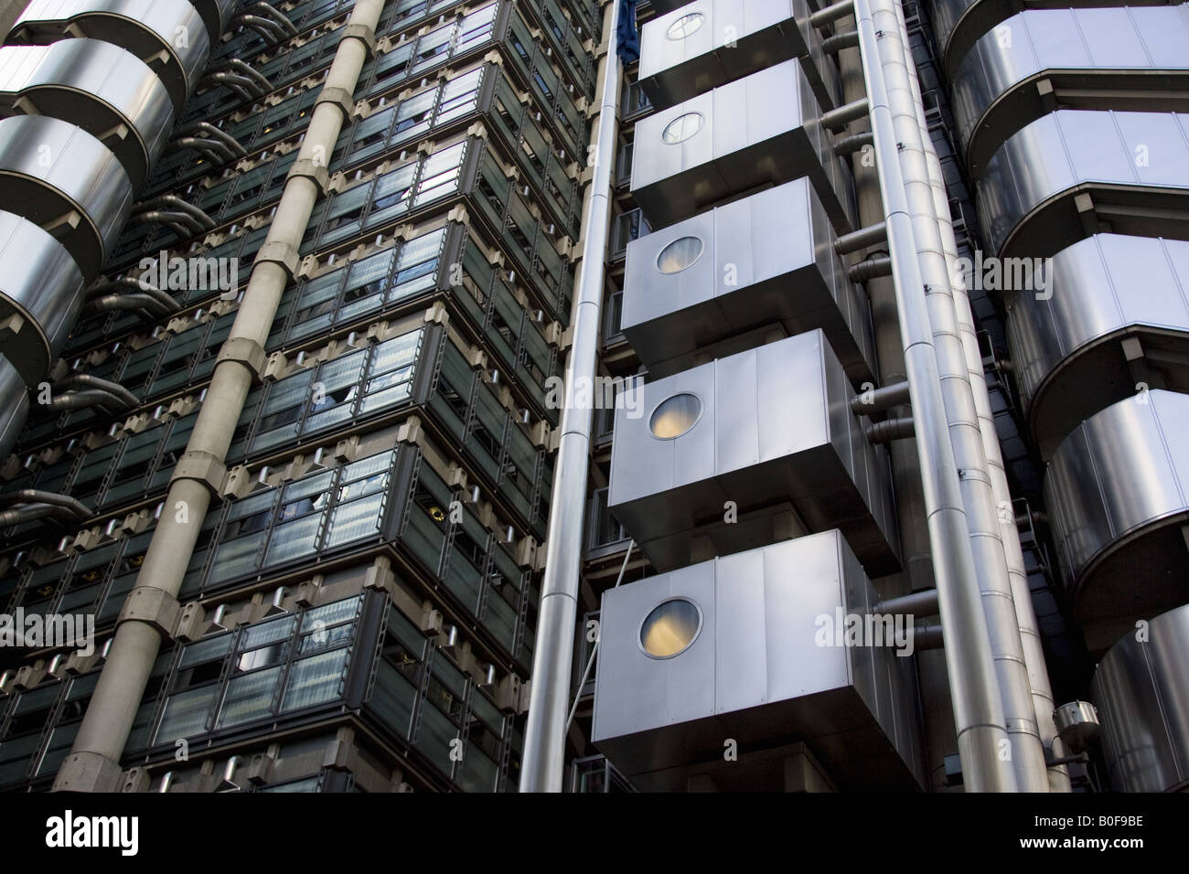 Die Lloyds-Gebäude Büros von Lloyds of London Versicherung in der Stadt London England Vereinigtes Königreich Stockfoto