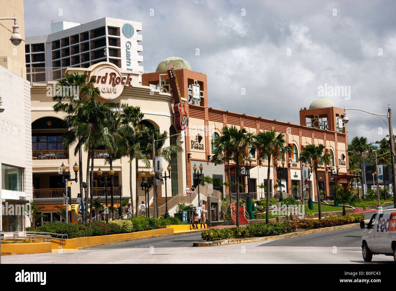 Hard Rock Restaurant und Club in Guam, Pazifische Inseln Stockfoto