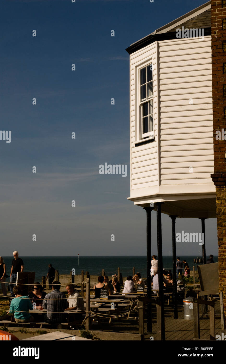 Royal Native Oyster Stores in Whitstable Kent England Großbritannien Stockfoto