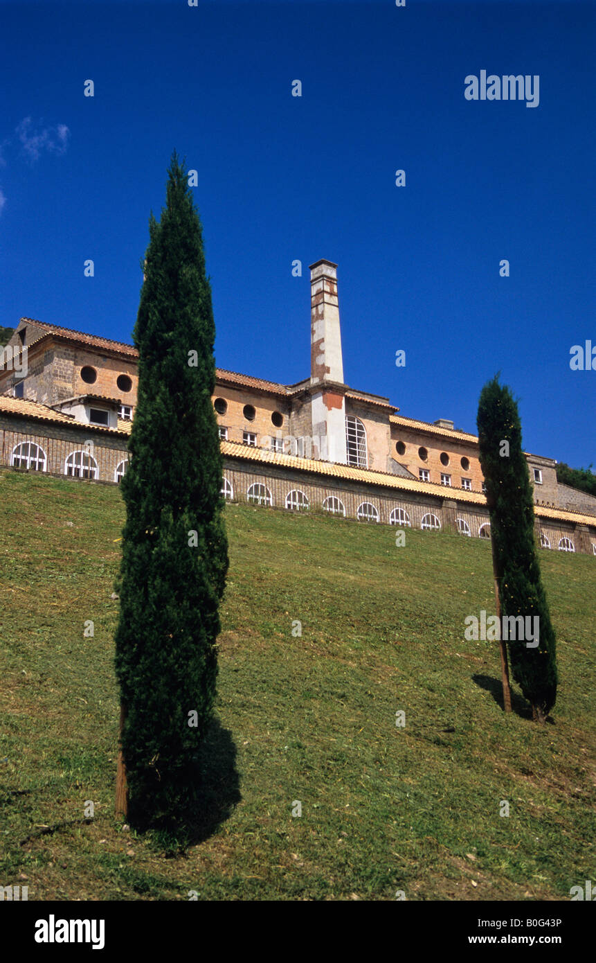 San Leucio Komplex, San Leucio, Provinz Caserta, Kampanien, Italien Stockfoto