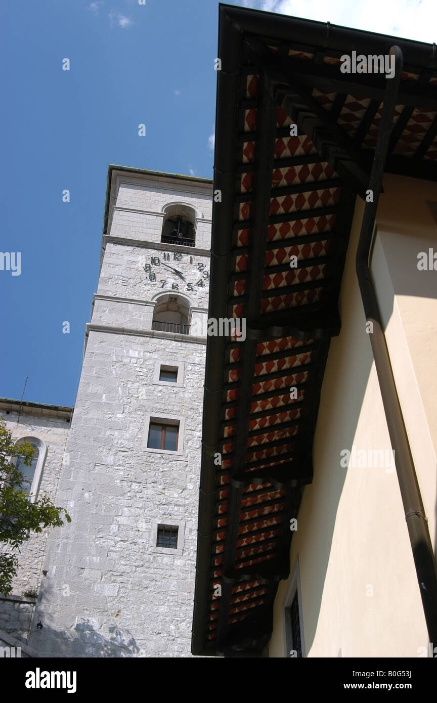 Castelmonte Sanctuary - Friaul-Nord-Italien Stockfoto