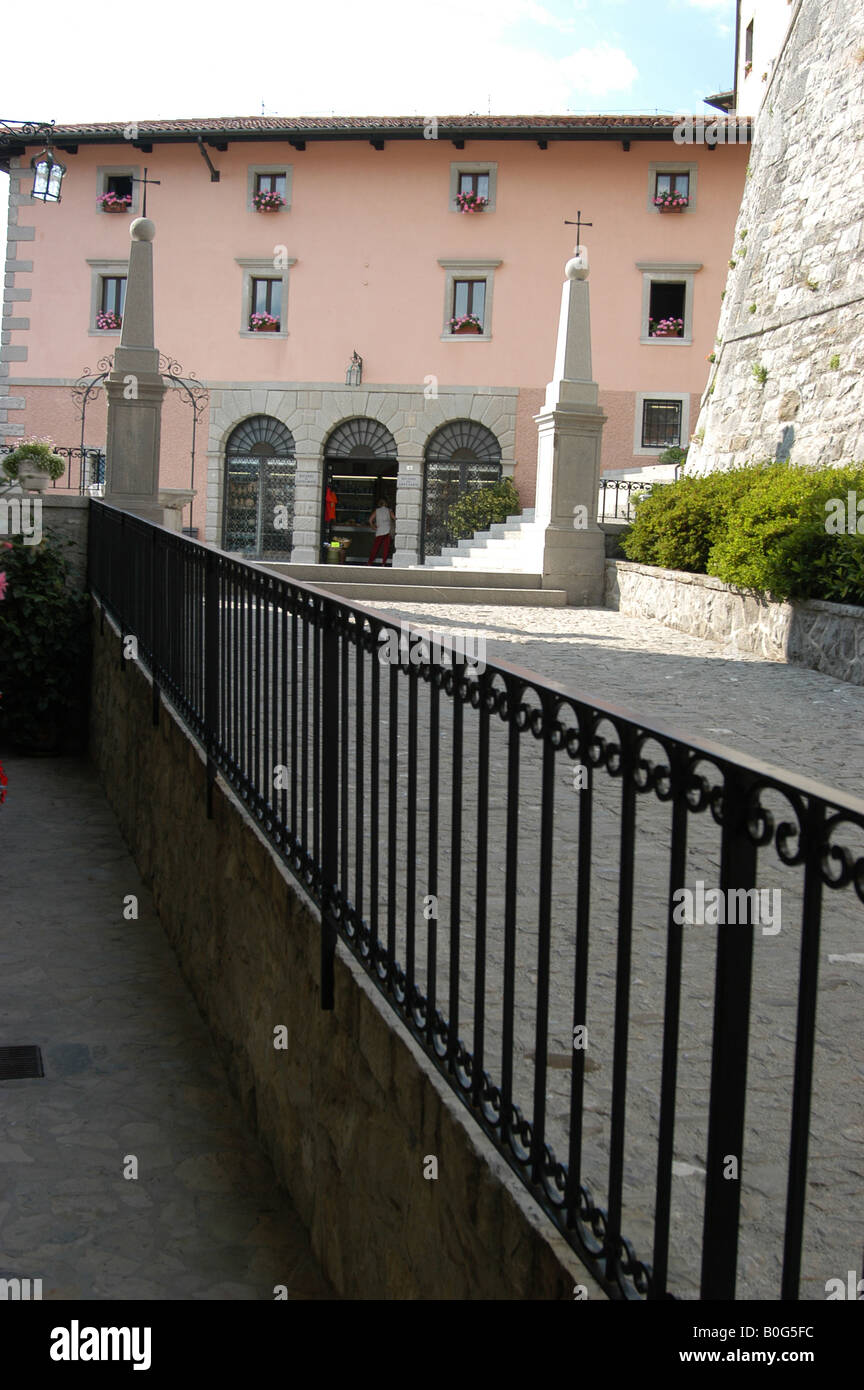 Castelmonte Sanctuary - Friaul-Nord-Italien Stockfoto