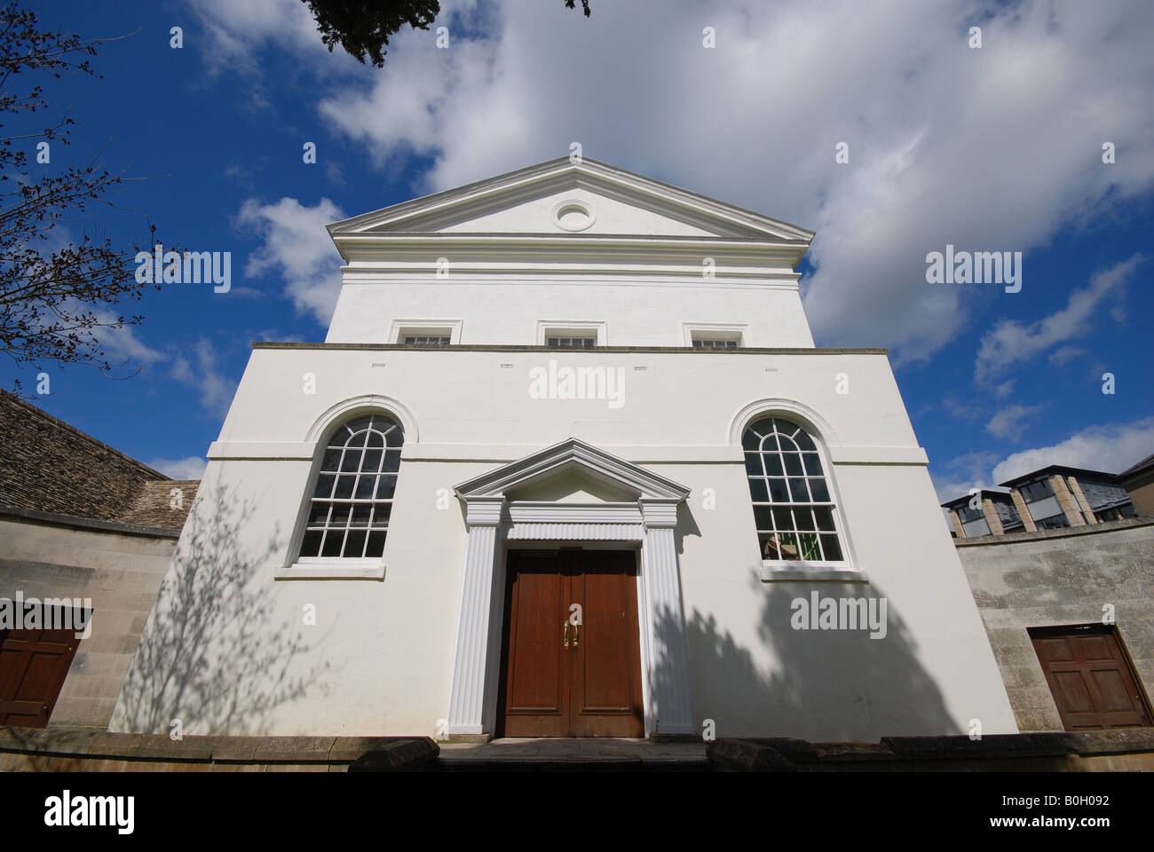 Musikzimmer in Oxford Stockfoto