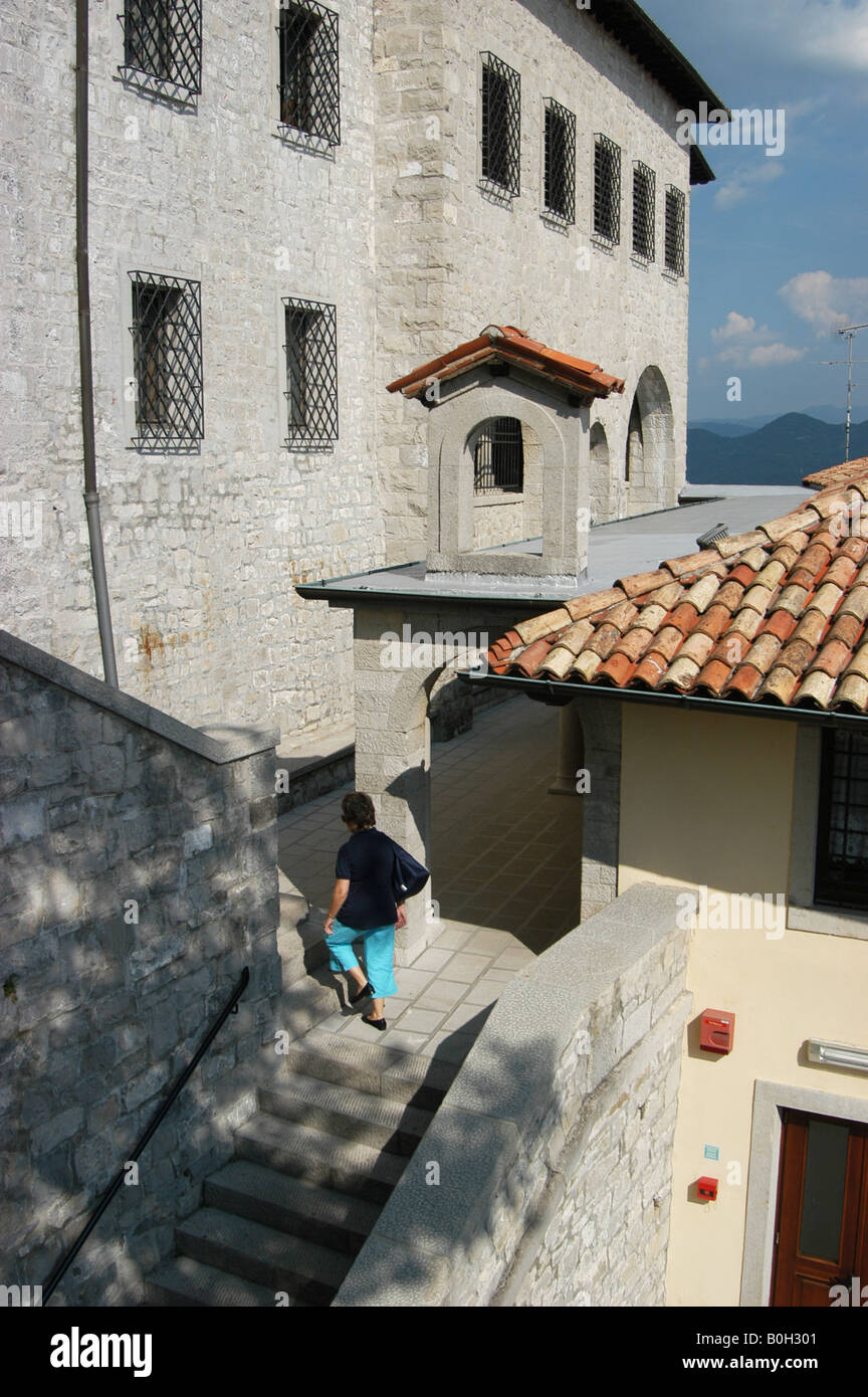 Castelmonte Sanctuary - Friaul-Nord-Ost-Italien Stockfoto
