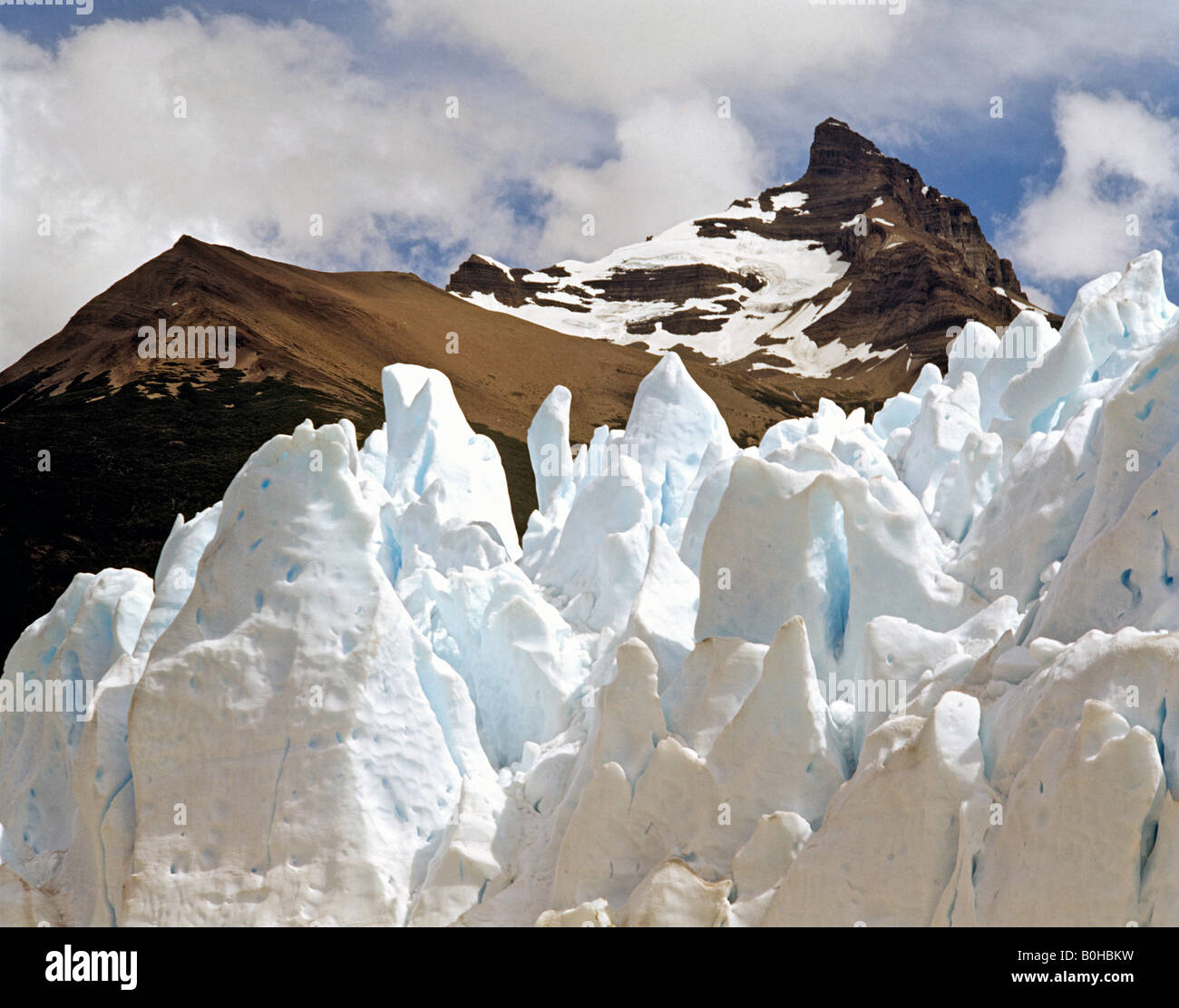 Perito Moreno Gletscher, Campo de Hielo Sur, Anden, Patagonien, Argentinien, Südamerika Stockfoto