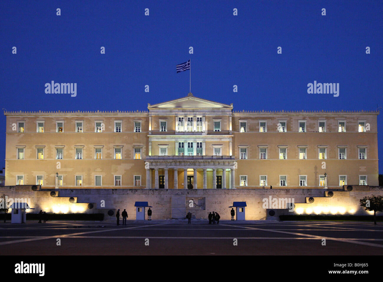 Griechisches Parlament, Athen, Griechenland Stockfoto