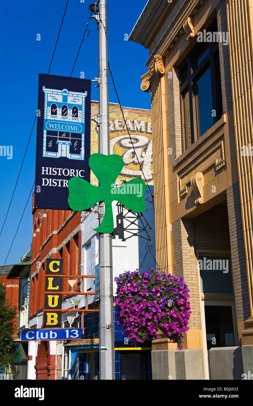 Broadway Street National Historic District Butte Montana USA