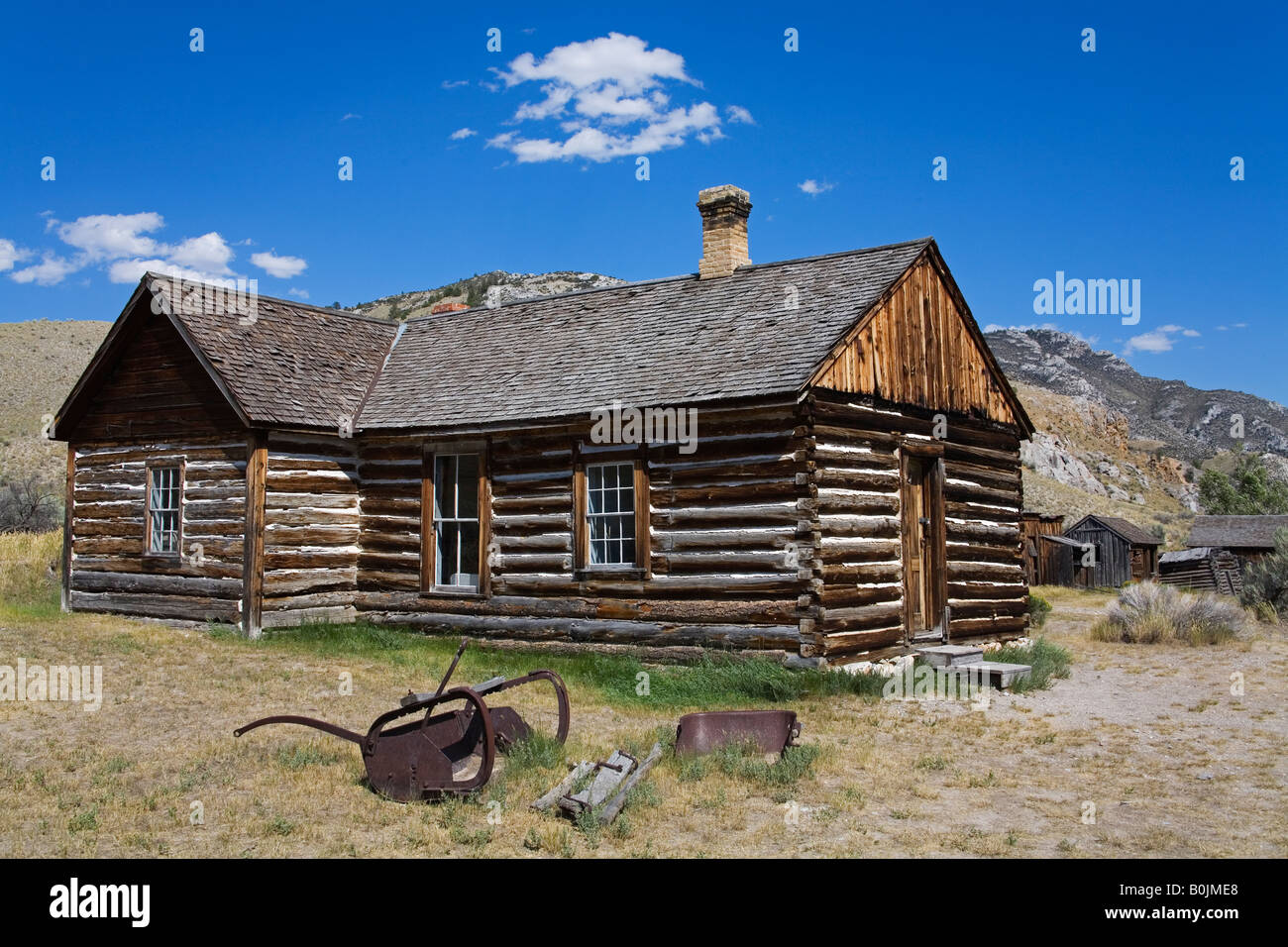 Bannack Staatspark Geisterstadt Dillon Montana USA Stockfoto