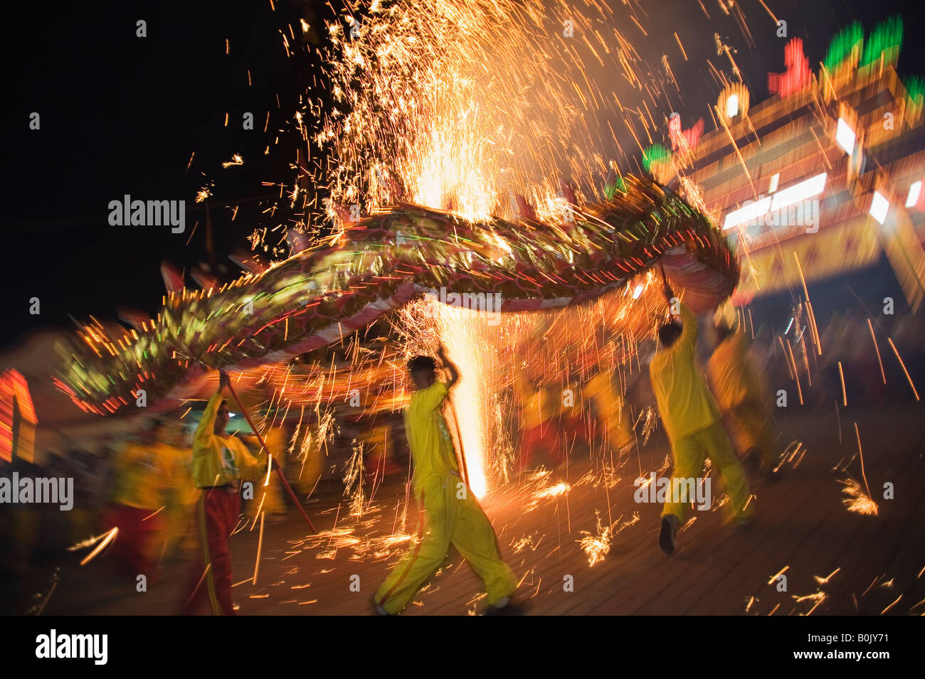 Phuket Vegetarian Festival - Phuket, Ko Phuket, THAILAND Stockfoto