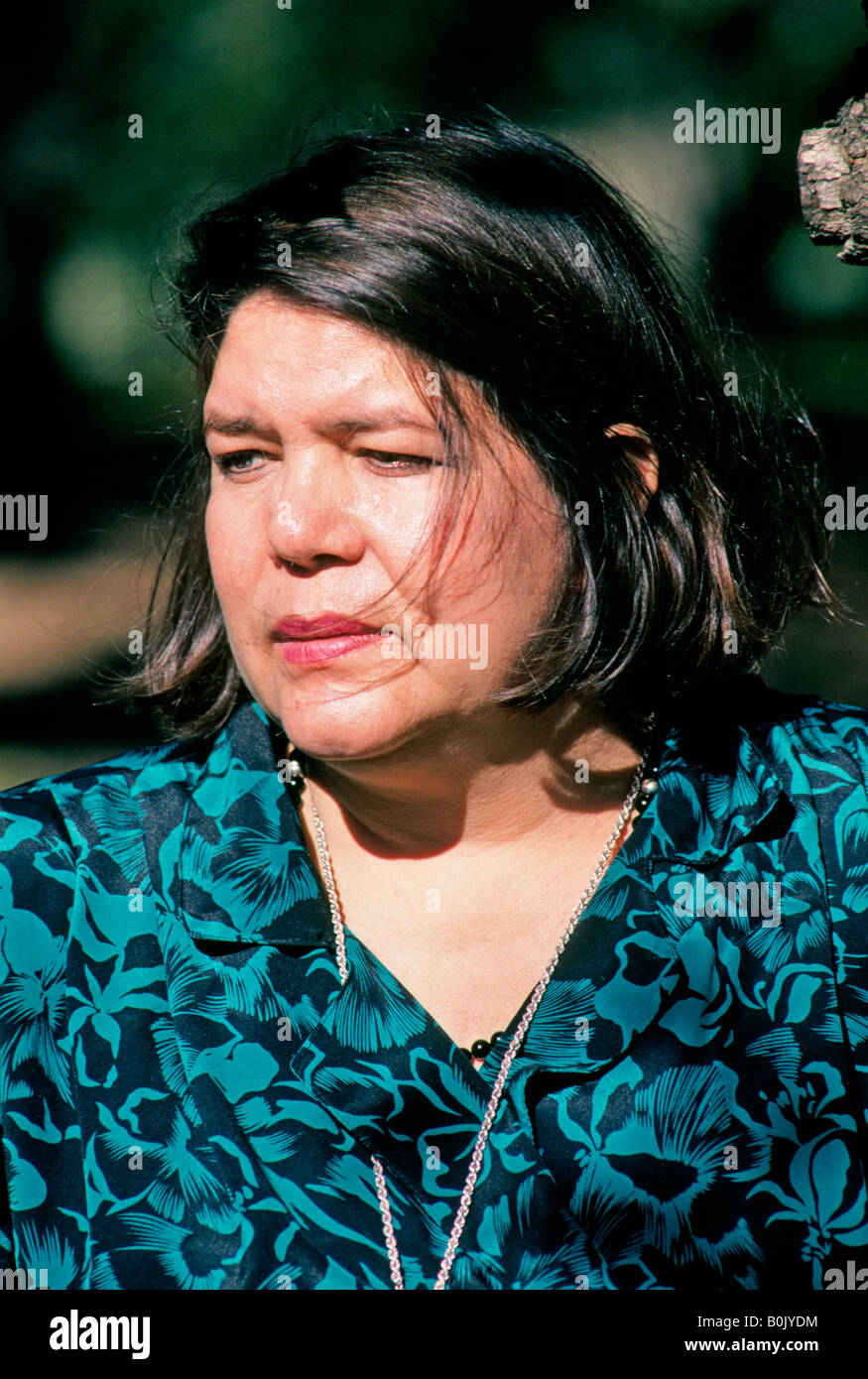 Wilma Pearl Mankiller 18. November 1945 in Tahlequah Oklahoma geboren war die erste weibliche Frau Chief der Cherokee Nation Stockfoto
