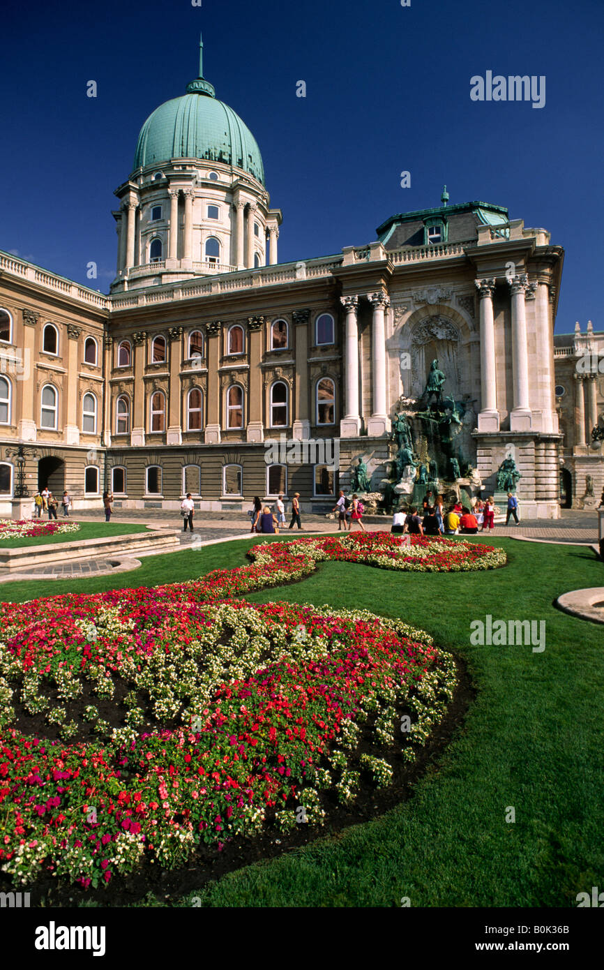 Ungarn, Budapest, Burgberg, Königspalast Stockfoto