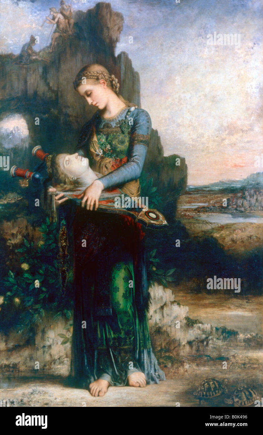 "Orpheus", 1865. Künstler: Gustave Moreau Stockfoto