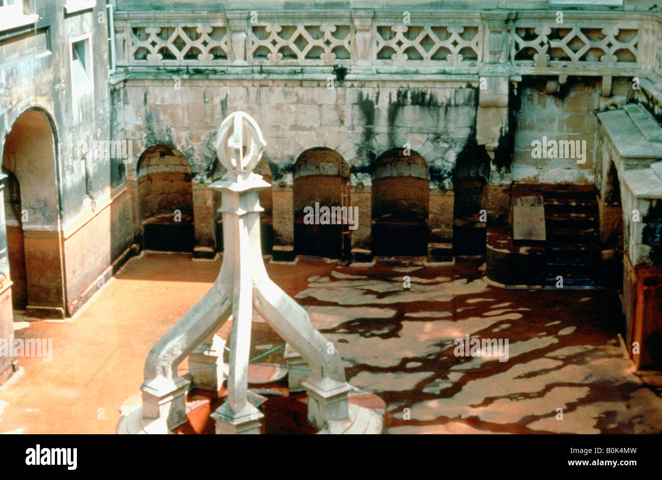 Die Paleastra, römische Bäder, Bad, 50 n. Chr.. Künstler: unbekannt Stockfoto