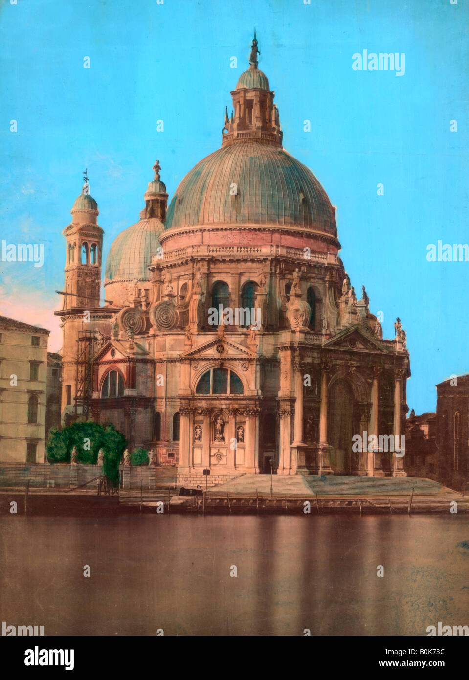 Kirche Santa Maria della Salute, Venedig, Italien. Artist: Unbekannt Stockfoto