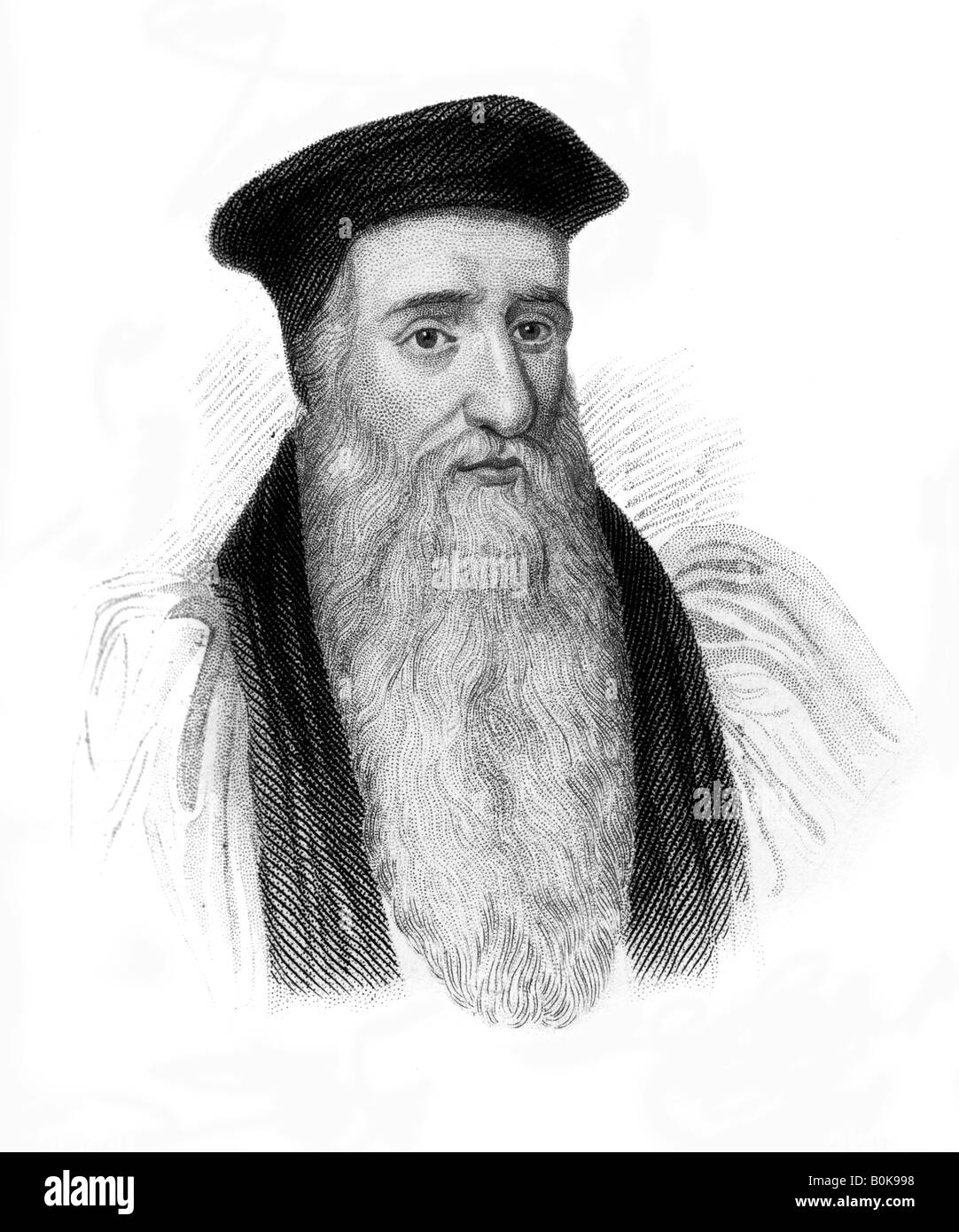 Thomas Cranmer, Erzbischof von Canterbury (c1850). Künstler: unbekannt Stockfoto