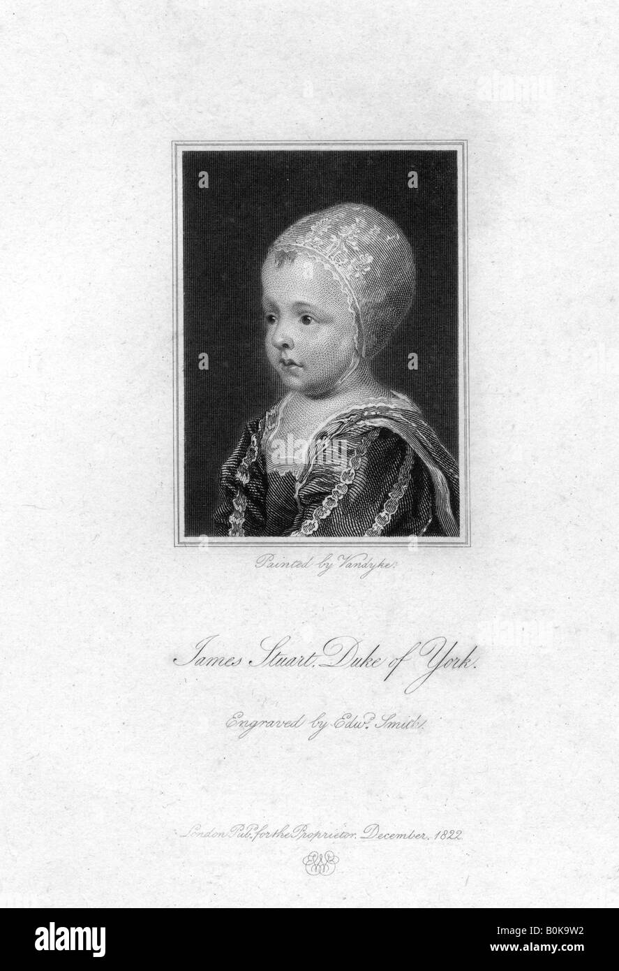 James Stuart, Herzog von York, (1822). Artist: Edward Smith Stockfoto