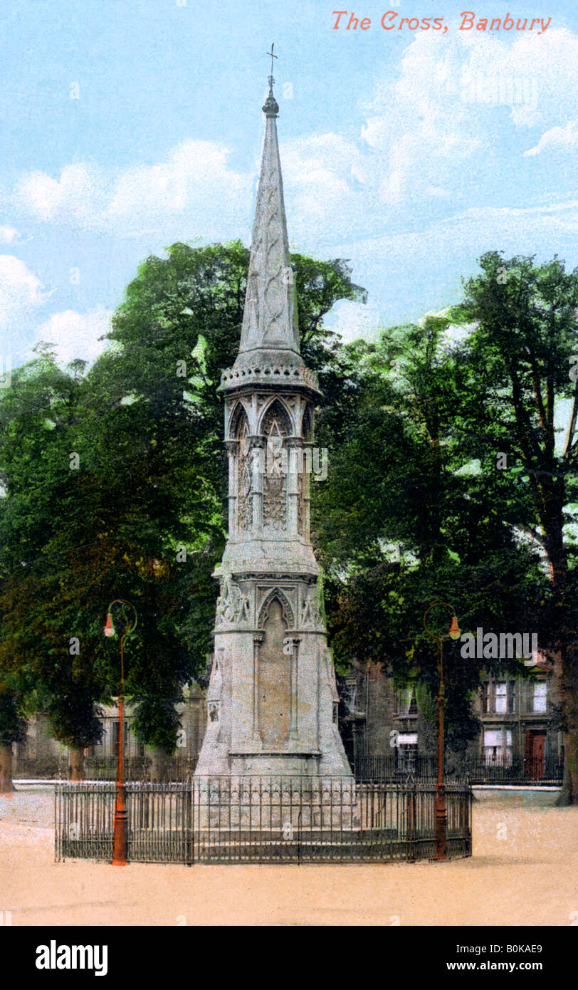 "Das Kreuz, Banbury, Oxfordshire, 1910. Artist: Unbekannt Stockfoto
