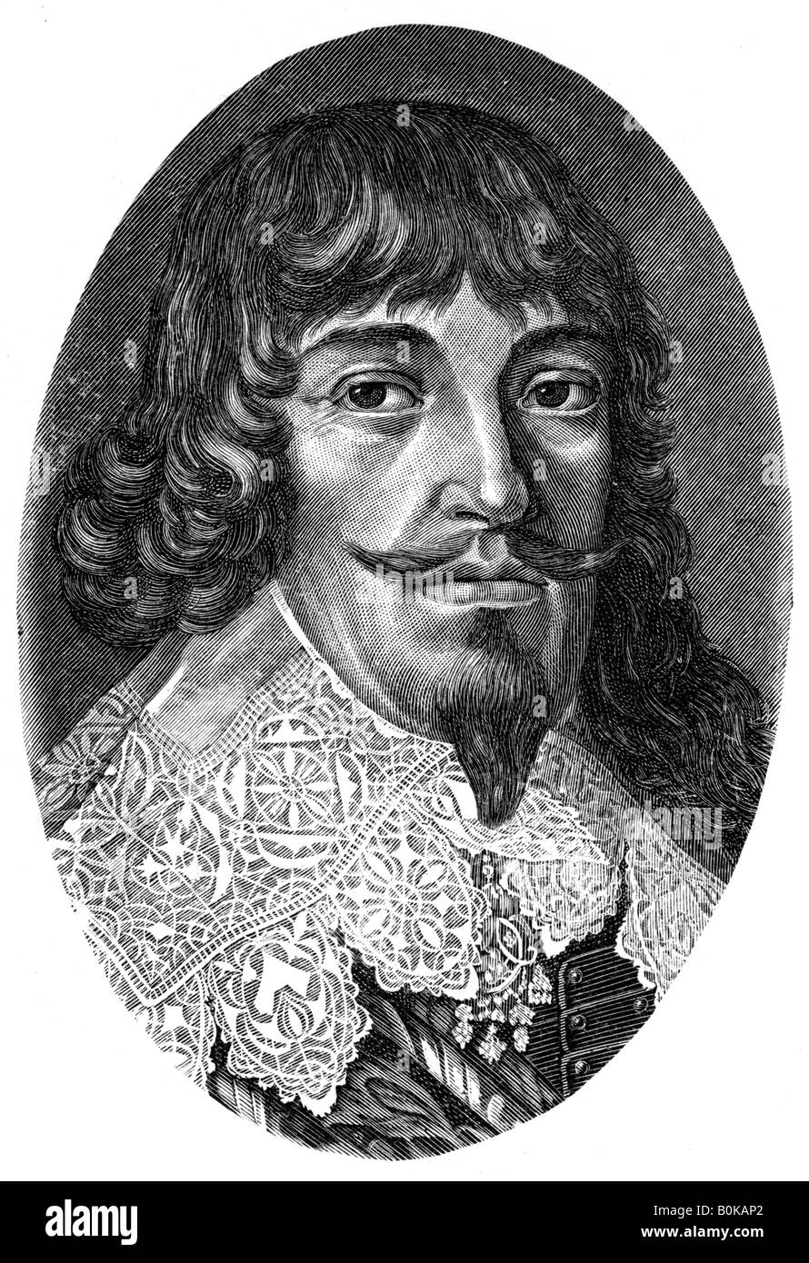 Bernhard von Sachsen-Weimar, deutscher Prinz und General im Dreißigjährigen Krieg (1903). Schöpfer: Unbekannt. Stockfoto