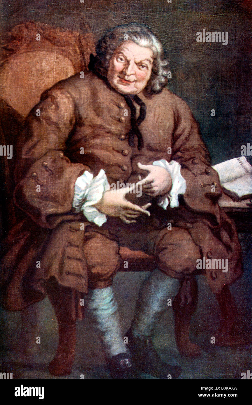 Simon Fraser, Lord Lovat, schottischen Jakobiten, 18. Jahrhundert (c1905). Künstler: unbekannt Stockfoto