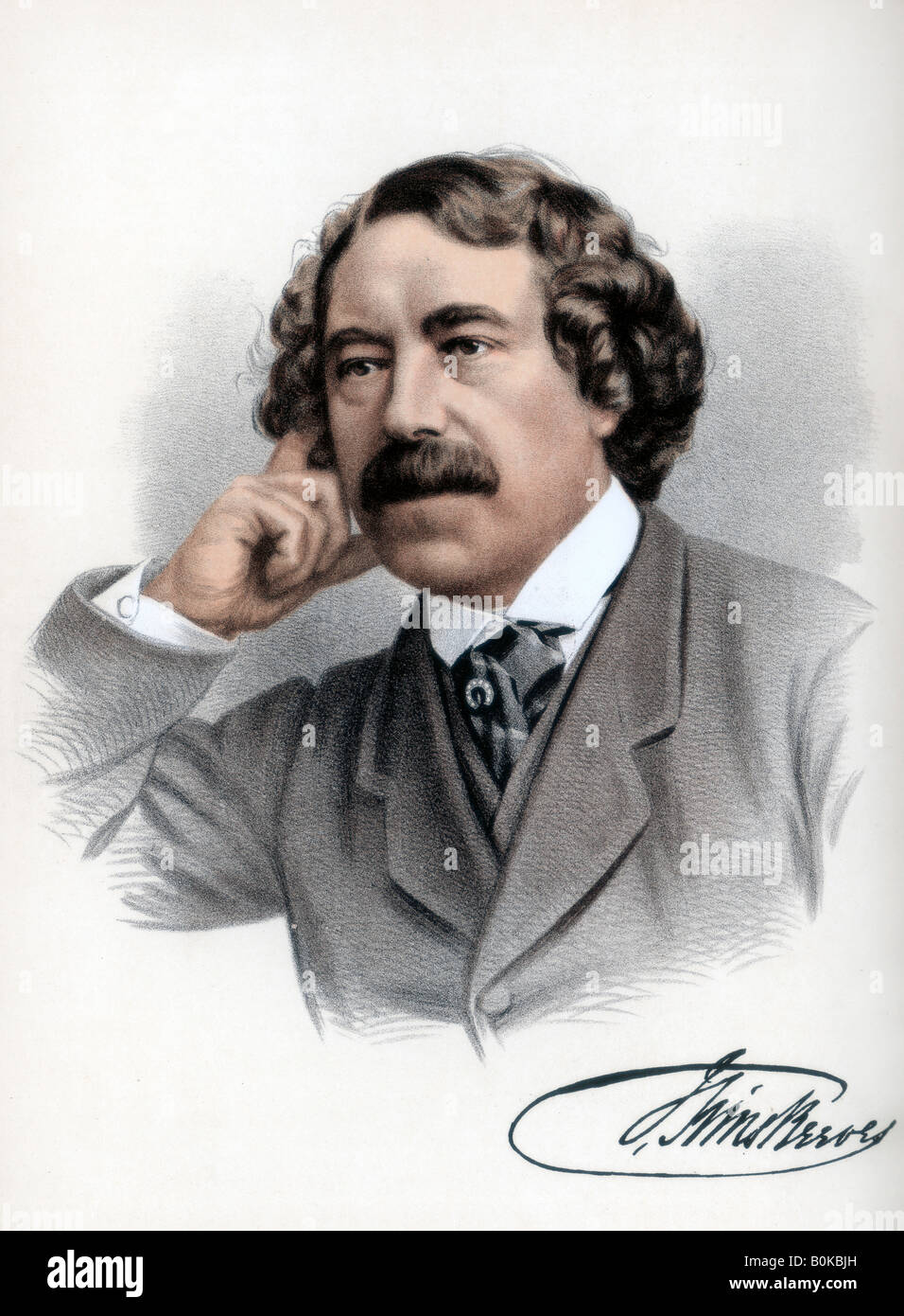 John Sims Reeves, englischer Sänger, c 1890. Artist: Cassell, Petter & Galpin Stockfoto