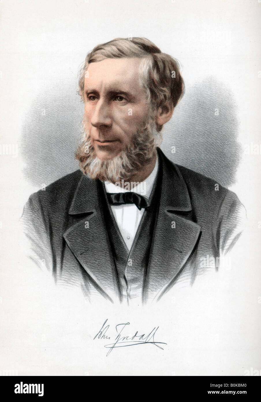 Professor John Tyndall, irische Philosoph, c 1890. Artist: Cassell, Petter & Galpin Stockfoto