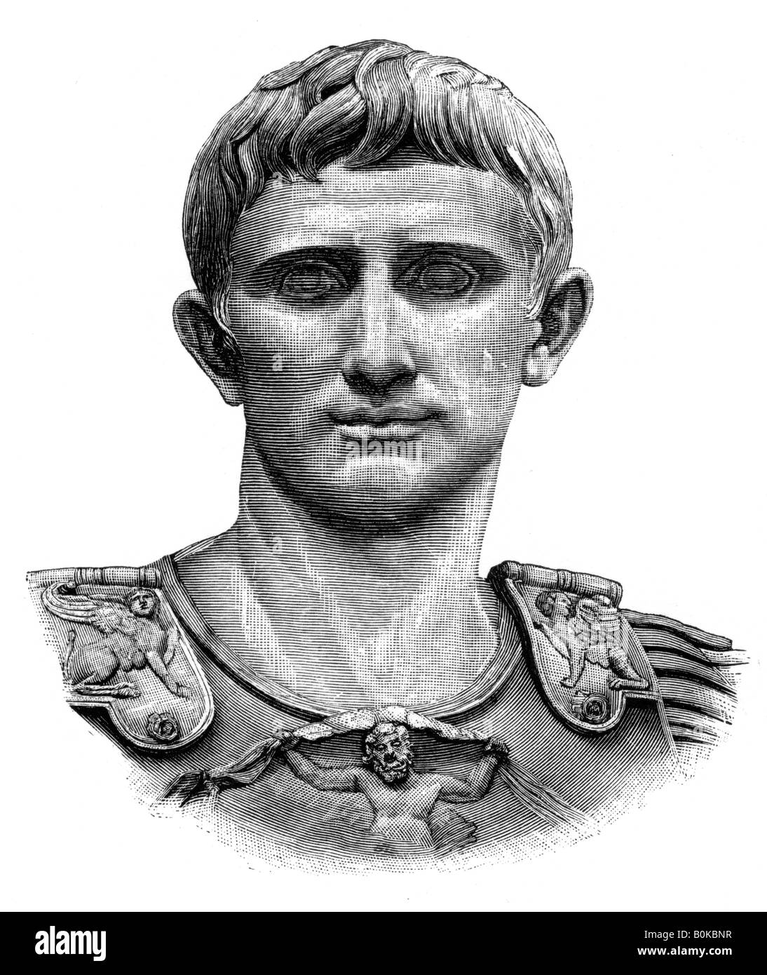 Kaiser Caesar Augustus, (1902). Künstler: unbekannt Stockfoto