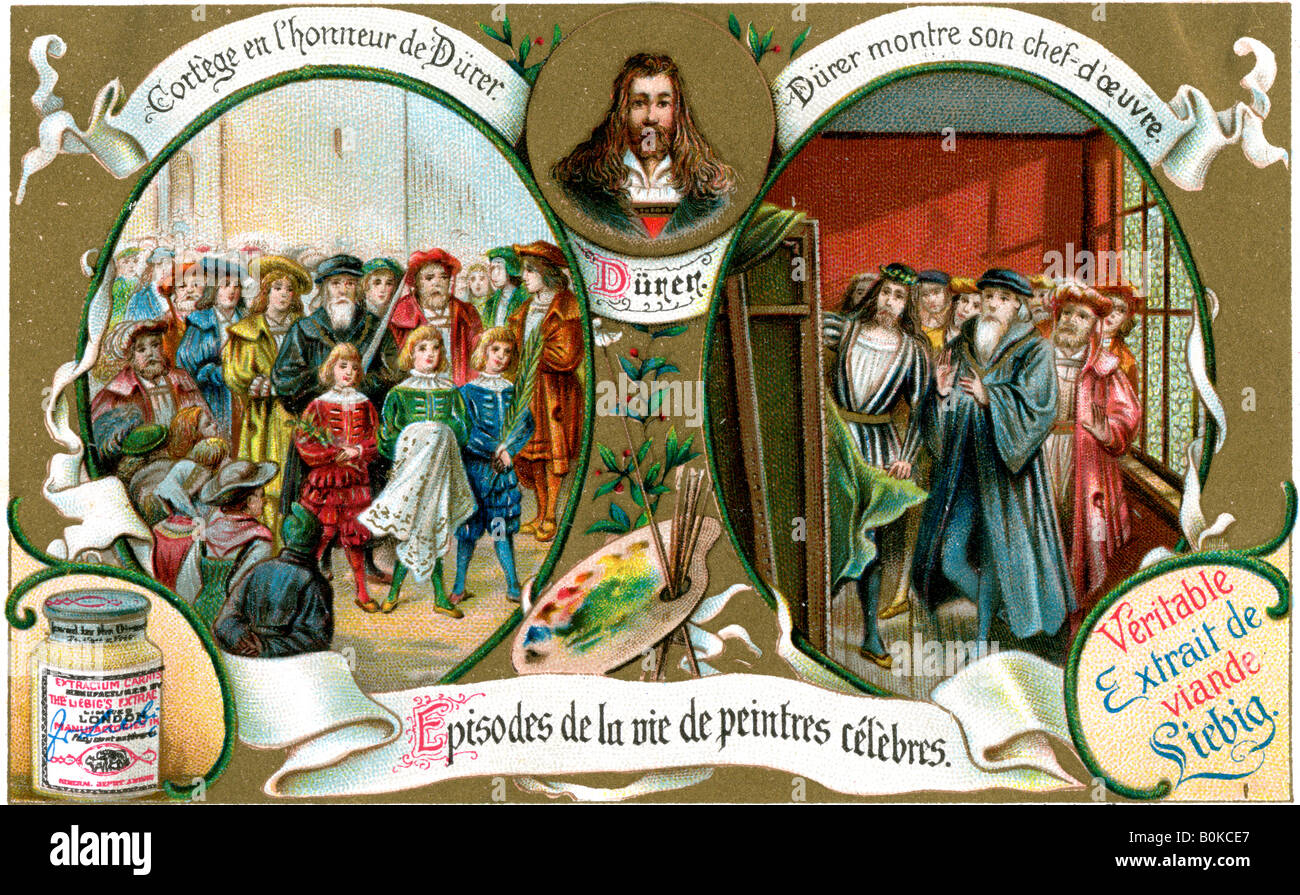 Episoden aus dem Leben berühmter Maler: Dürer, (1900). Künstler: unbekannt Stockfoto