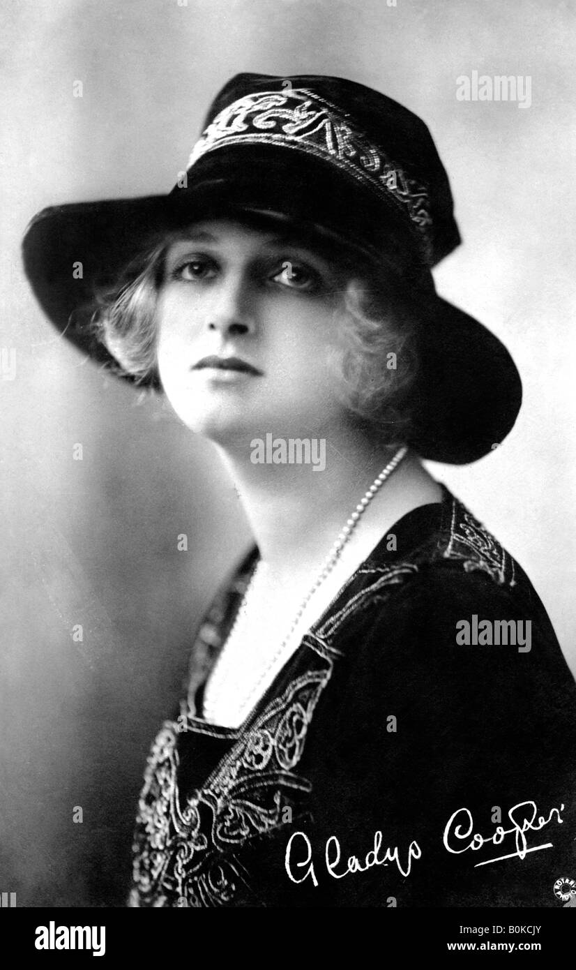 Gladys Cooper (1888-1971), deutsche Schauspielerin, 1900. Artist: Unbekannt Stockfoto