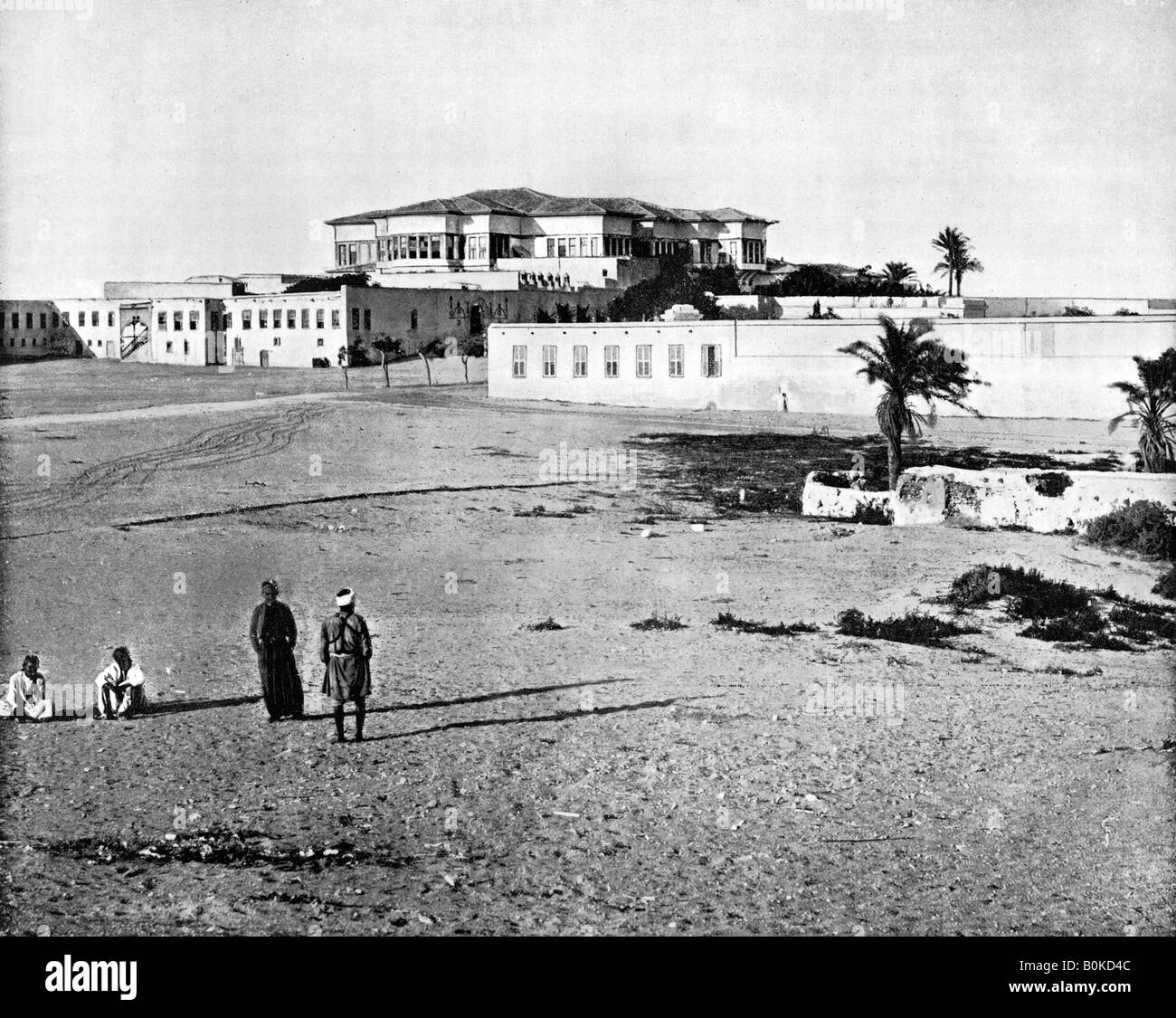 Palast und Harem, Alexandria, Ägypten, 1893 Künstler: John L Stoddard Stockfoto