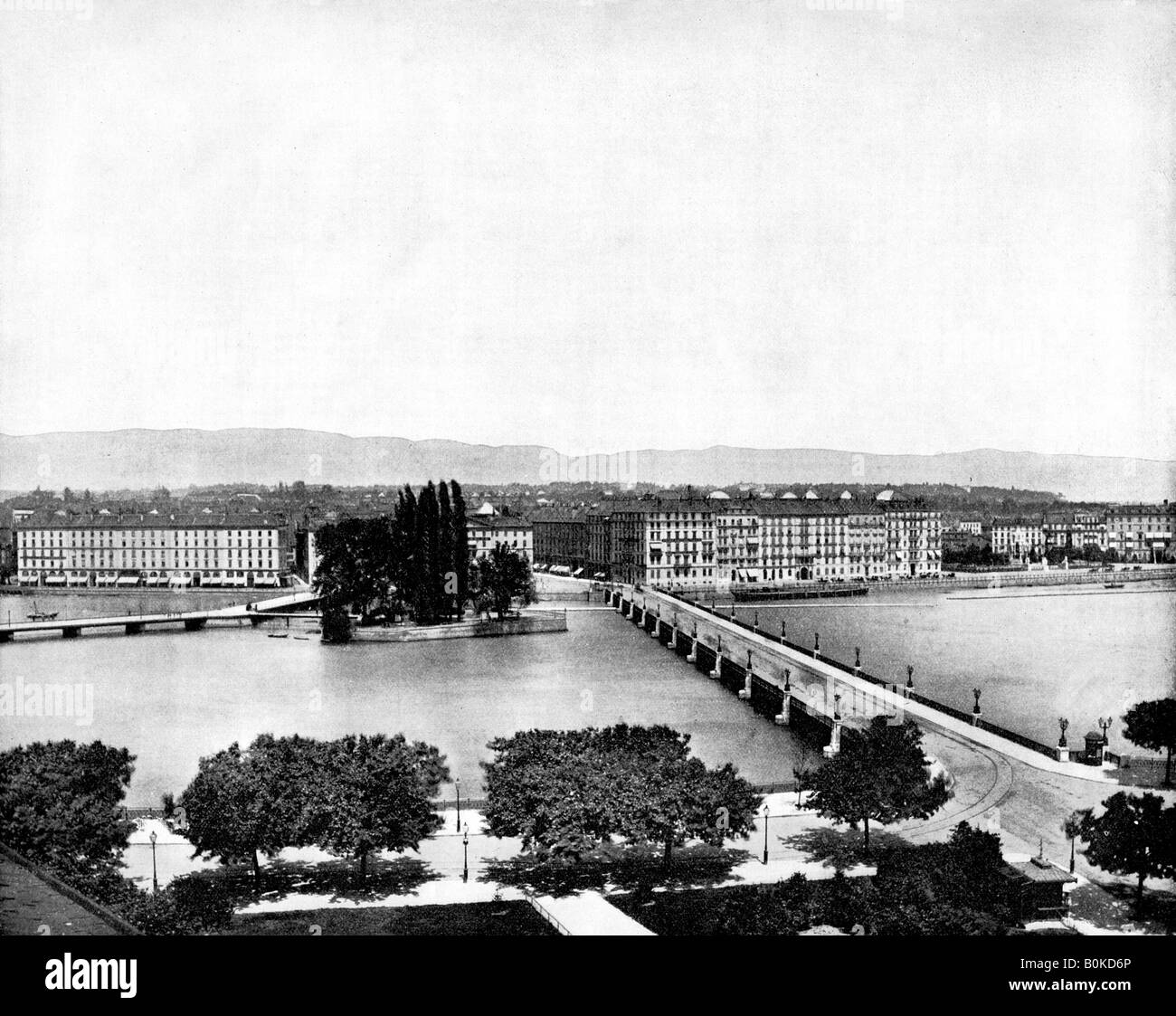 Genf, Schweiz, 1893 Künstler: John L Stoddard Stockfoto