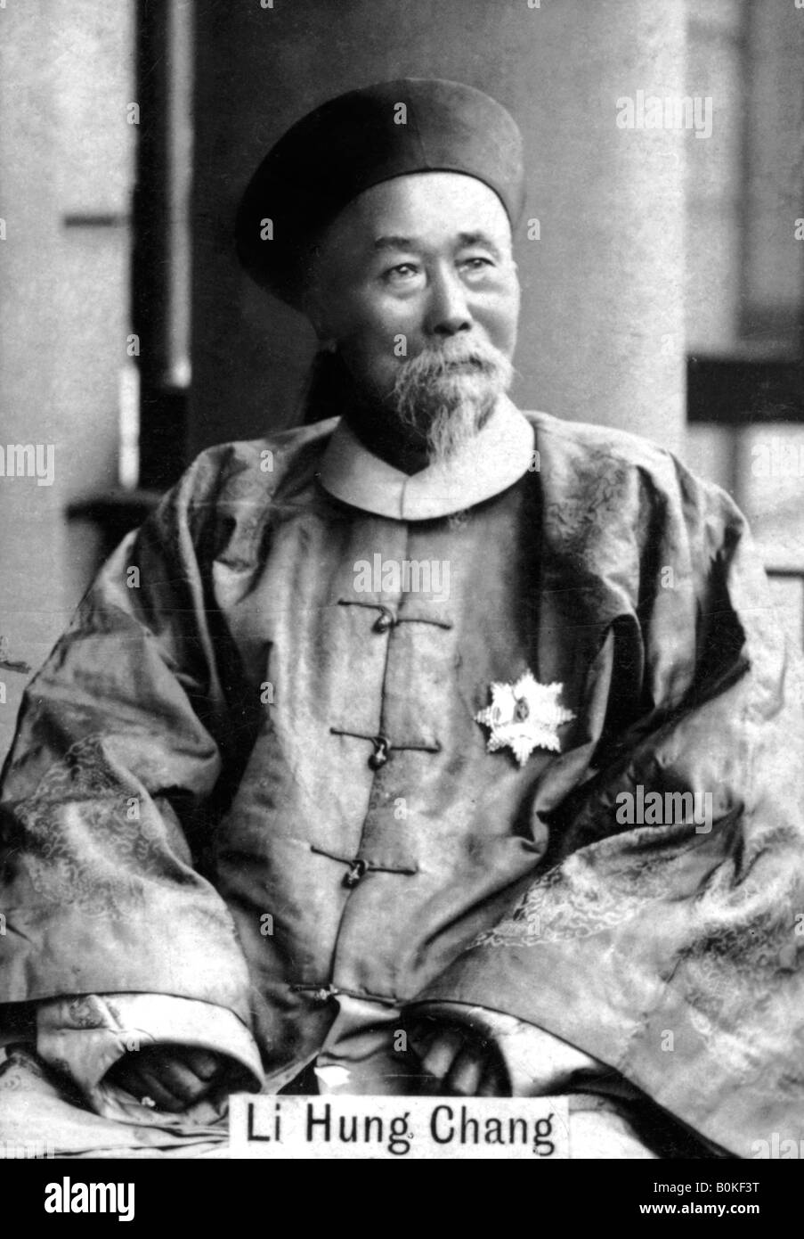 Li Hung Chang (1823-1901), 20. Artist: Ogden's Guinea Gold Zigaretten Stockfoto