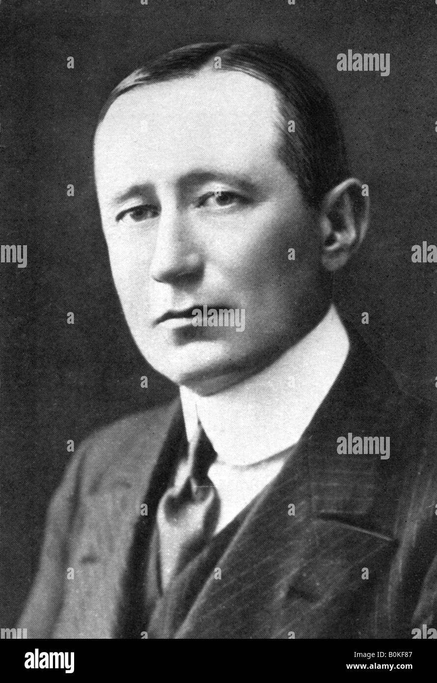 Guglielmo Marconi (1874-1937), italienischer Physiker und Erfinder, 1926. Artist: Unbekannt Stockfoto