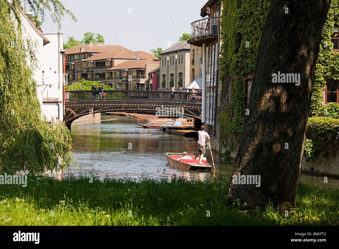 Magdalena-Brücke von St. Johns. Cambridge. Stockfoto