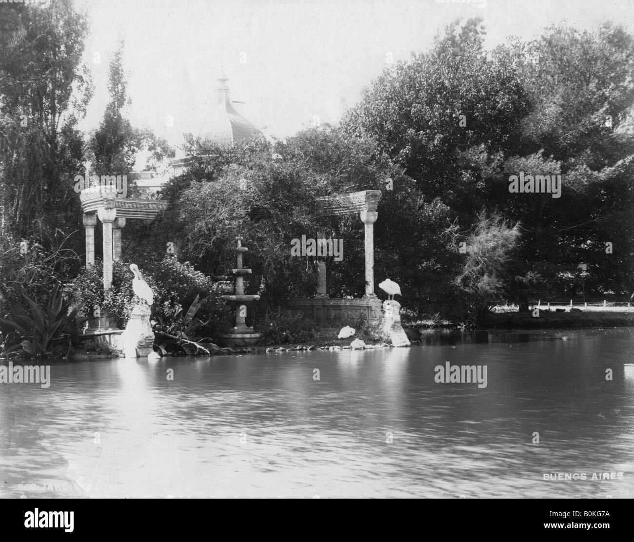 Der botanischen Garten von Palermo Park, Buenos Aires, Argentinien, 1927. Artist: Unbekannt Stockfoto